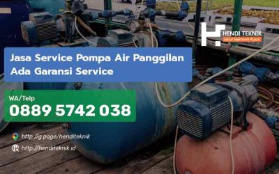 Jasa Service Pompa Air Panggilan #1 di Jogja
