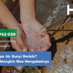 mengatasi pompa air bunyi berisik