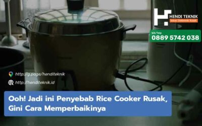 Ooh! Jadi ini Penyebab Rice Cooker Rusak, Gini Cara Memperbaikinya